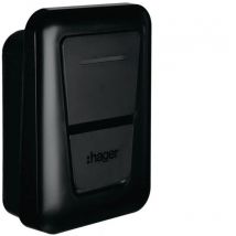 Hager - Witty One Borne De Charge Ip54 1X7Kw 1P T2+Tic+Rfid+App Ble