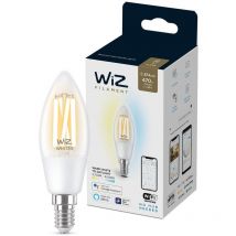 WIZ - filament clear C35 E14 ampoule intelligente 4,9 w blanc wi-fi (8718699787196) 929002418901
