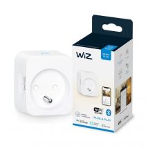 WIZ - prise connectée Wi-Fi avec mesure consommation, fonctionne avec Alexa, Google Assistant et Apple HomeKit