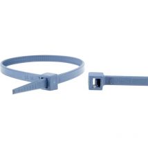 150126671 Fascetta per cavi 200 mm 4.80 mm Blu rilevabile 100 pz. - WKK
