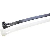 Wkk 118157971 118157971 Fascetta Per Cavi 250 Mm 7.60 Mm Naturale Riutilizzabili, Stabilizzato Ai Raggi Uv, Resistente