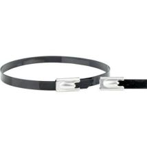 WKK - ART006156 Serre-câble en acier inoxydable 200 mm 7.60 mm noir 1 pc(s) Q977482