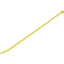 Rowa-moser - wkk Kabelbinder gelb 200mm - gelbe Kabel Binder aus robustem Polyamid 6.6 - 100 Stück