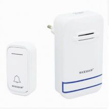Trade Shop - campanello wireless ohne fili spina incorporator wifi indicator led CAMP-03 Maxtech