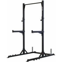 Wlx-3200 - Squat Stand Con 6 Barre In Acciaio Per Elastici