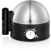 WMF - Stelio 04.1507.0011 cuecehuevos 7 huevos 380 w Negro, Cromo