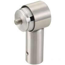 KWS - Endstütze rs - gerade Rundrohr, 40mm, Edelstahl