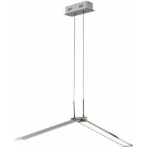 Wofi - Pendellampe Esstischleuchte Led Hängeleuchte Dimmbar, Spots Klappbar, 26,5w 1700lm Warmweiß, Lxh 100x150 6319.01.64.8000