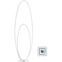 Wofi - Lampada da terra Lampada da terra a led per sala da pranzo Lampada da terra dimmerabile led bianco 3 livelli, metallo, 1x led 25W 1700Lm