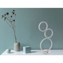 Led Tischleuchte vika mit Touch-Dimmer Weiß, Höhe 44,5cm