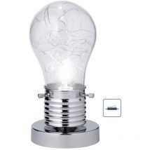 Kleine Tischleuchte futura Glühbirnen Lampe, Höhe 25cm
