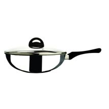 Mepra Wok In Pietra Fantasia Nero 28 Cm