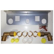 Wolf 8600175 Connection console for mixed wall-mounted boiler