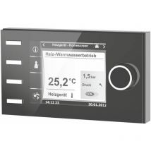 Wolf - Bedienmodul-2 ohne Außenfühler für Regelungssystem wrs schwarz 2745306