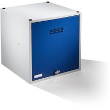 Armoire à clés Köln – Dimensions 500 x 500 x 500 mm – Tôle d'acier – 1 compartiment – Verrouillable – Certeo