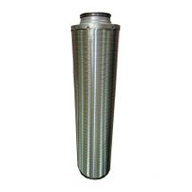 Cwl Excellent silencieux 2577367 dn 160, 1000 mm, isolation 50 mm - Wolf