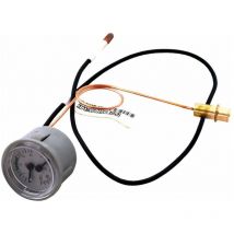 Wolf Thermomanometer für Gas-Brennwertthermen CGB-20, CGS, CGW – Druck 0-4 bar, Temperatur 0-120 °C