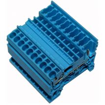 Reihenklemme steckbar x-com S2,5 für WPM-1, blau - Wolf