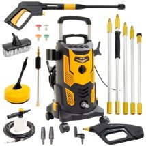X4 Blaster Electric Pressure Washer 165BAR with Sky Reacher Lance - Wolf