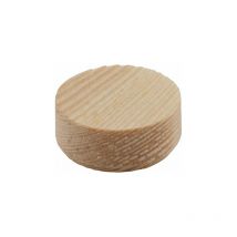 Wolfcraft - Set 8 plaquitas conicas embellecedor nudos y talad ros D40