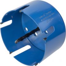 Wolfcraft - Scie Cloche Multi-Matériaux - Diamètre 105 mm - Profondeur de coupe 60 mm, Foret Centreur - réf. 3887000