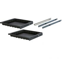 Wolfcraft - Petits tiroirs avec rails 6779000