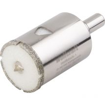 Wolfcraft - Trépan Diamant pour Carrelage - Diamètre 35 mm - Profondeur de coupe 45 mm, avec Foret de Centrage - réf. 5926000