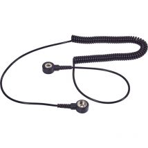 Wolfgang Warmbier - 2100.752.3.10 ESD-Erdungskabel 2.40 m Druckknopf 10 mm, Druckknopf 3 mm