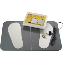 Set appareil de test antistatique (esd) Wolfgang Warmbier PGT 120 mise à la terre de personnes repose-pieds inclus, certificat d'étalonnage inclus