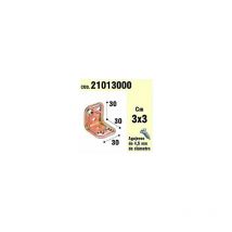 Cornière de support en bois 30 x 30 x 30 mm.