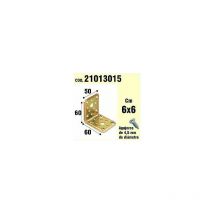 Cornière de support en bois 50x 60x 60 mm.