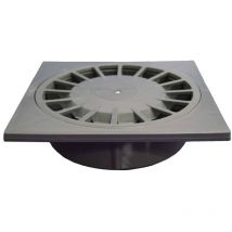 Vertikaler PVC-Siphonablauf T-88, 150 x 150 x 56,5 mm/ø75 - 50 mm