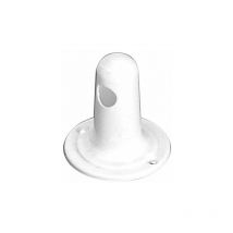 Porte-serviettes en plastique blanc