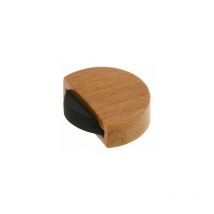 Arrêt de porte adhésif silencieux couleur bois