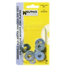 Rondelles à Bride Large Din9021 M03 (100 Pièces)