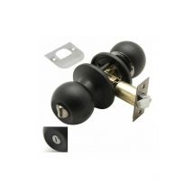Bouton de porte Wolfpack avec condensation noire pour salles de bain