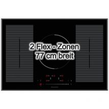 Induktionskochfeld 77 cm autark 2 Doppel-Flexzonen WIF77-2FZF - Wolkenstein