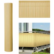 PVC Sichtschutzmatte Sichtschutzzaun Wetterfest UV-Schutz Balkon Terrasse Windschutz Sichtschutz Outdoor Balkonverkleidung für Balkon Garten Markise