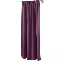 1 pièce Rideau occultant, pour Maison intérieure pour fenêtre et Porte Isolant Thermique, 135x245cm, Violet VH5880vl - Woltu