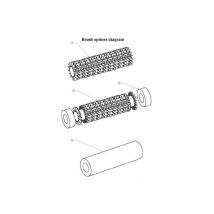 Maytronics Dolphin – Ersatz Wonderbrush-Bürste für Moby Poolreiniger – Elektrisch – Für alle Pooltypen – 10m Kabel