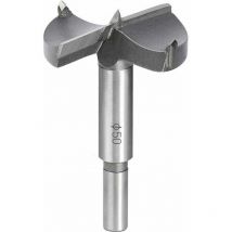 Wood Drill Bits, 50MM Carbide Wood Cutter, Installing Wooden Spherical Doors, Drawers, Plywood, Helps You Quickly Make Clean Flat-Bottom Holes in Wood