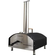 Statesman - Wood Pizza Oven, 13 Inch, Chimney, Included Pizza Shovel SKPO0W13SS