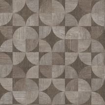 Profhome - Wood wallpaper wall 369132 non-woven wallpaper slightly textured wood look matt grey brown 5.33 m2 (57 ft2)