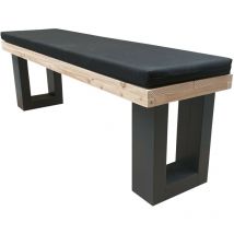 Wood4you - Banc de jardin - New England Douglas - 120 cm - Brun