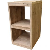 Wood4you - armoire de bureau échafaudage bois 34Lx36Wx50H cm
