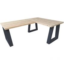 Eckschreibtisch - Vancouver Fichte - 200/130 - Wood4you
