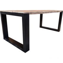 Eettafel New Orleans - steigerhout 220Lx78Hx96D cm - Wood4you