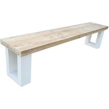 Wood4you - Gartenbank New England Gerüstholz - 150 cm,gartenbänke,gartenbank holz,holz bank,holzbank garten,Parkbank,Terrassenbank Baunk auf Veranda