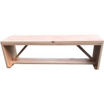 Wood4you - Gartenbank Nick Douglas 170Lx43Hx38T cm,gartenbänke,gartenbank holz,holz bank,holzbank garten,Parkbank,Terrassenbank Baunk auf Veranda