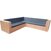 Lounge Set 2 Douglasie - inkl. Kissen - Wood4you